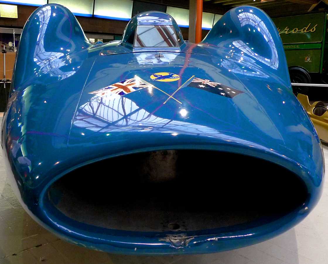 L1010298.JPG - Donald Cambell drove the Bluebird to 400 mph on an Australian dry lake in 1964.